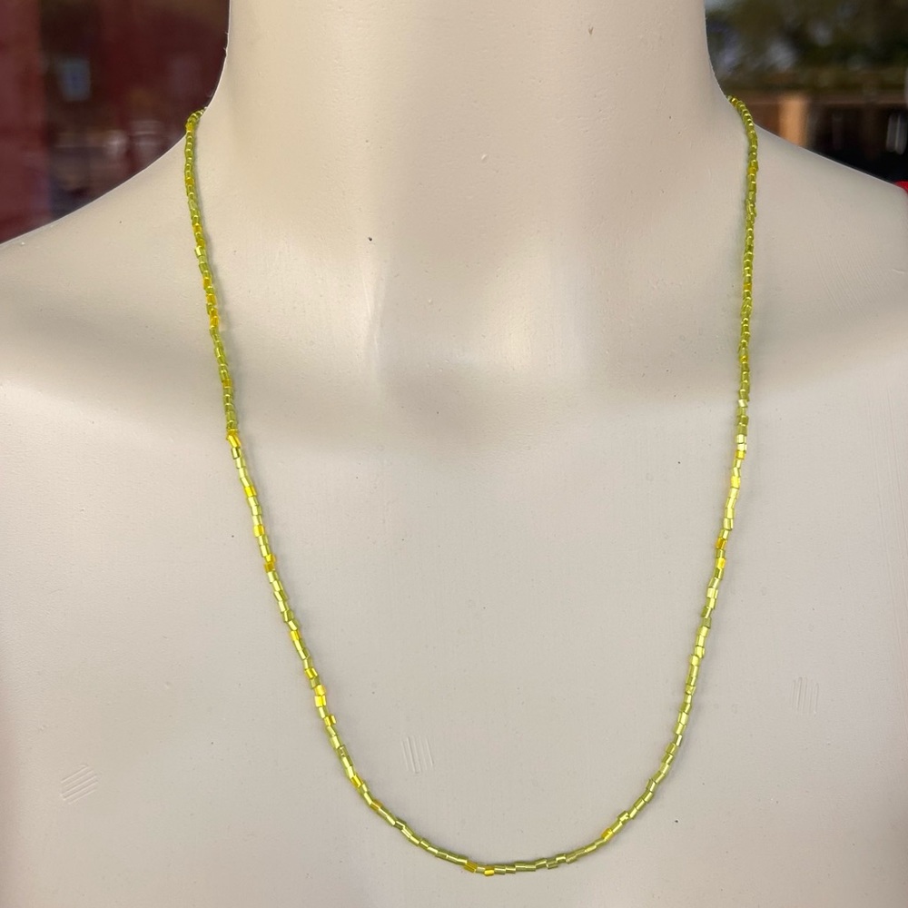 Handmade beaded necklace